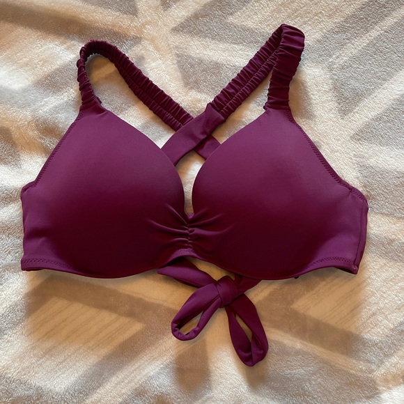 Shade & Shore Other - Shade & Shore Purple Swim Bra Swimwear Swim Suit 34C